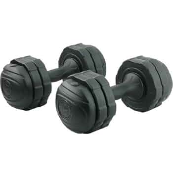 Amazon | アーミーダンベル 7kg 2個セット ブラック LEDB-07BK*2